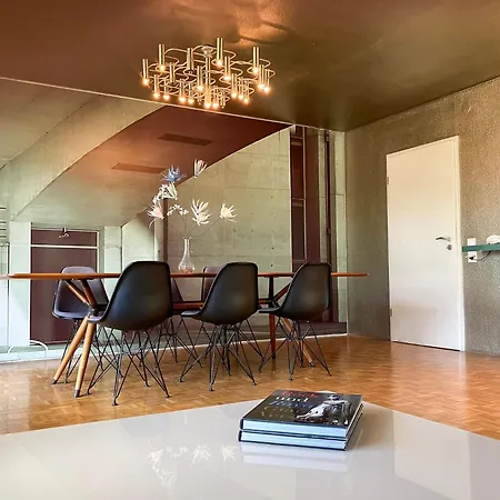 דירה Designer Nahe Flughafen Und Messe By Interhome
